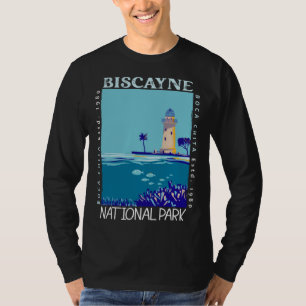 Camiseta Parque Nacional Biscayne Boca Chita Key Angustiado
