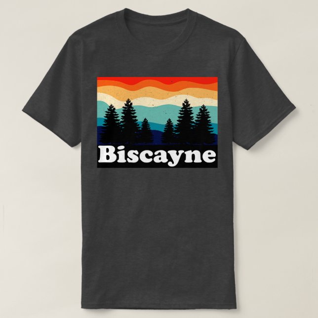 Camiseta Parque Nacional Biscayne Flórida (Frente do Design)