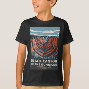 Camiseta Parque Nacional Black Canyon Of The Gunnison Vinta