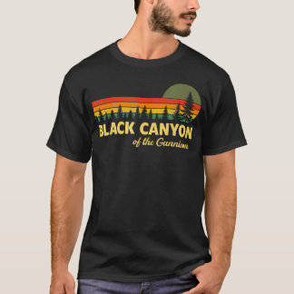 Camiseta Parque Nacional Caminhada Vintage Canyon Preto O