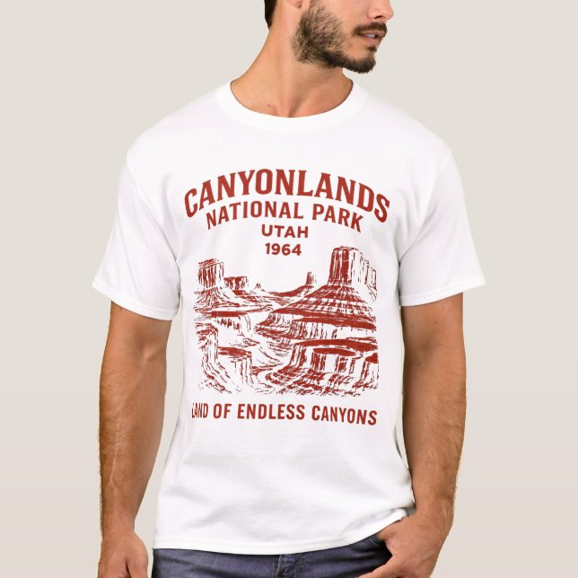 Camiseta Parque Nacional Canyonland (Frente)
