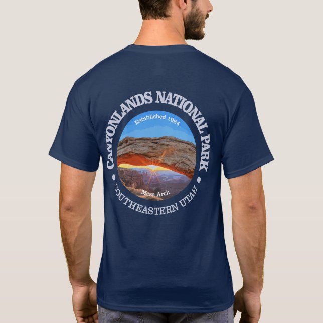Camiseta Parque Nacional Canyonlands (Verso)