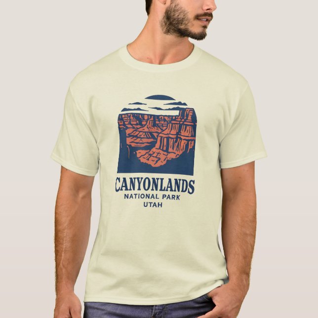 Camiseta Parque Nacional Canyonlands, Utah (Frente)