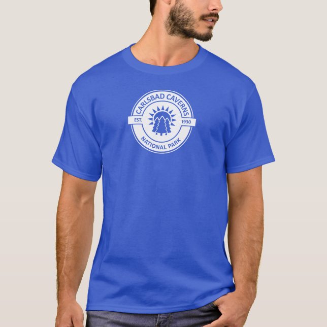 Camiseta Parque Nacional Carlsbad Caverns (Frente)
