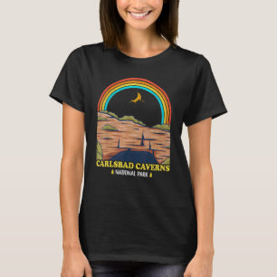 Camiseta Parque Nacional Carlsbad Caverns Acampamento Vinta