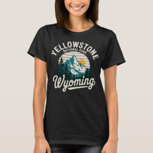 Camiseta Parque Nacional Cênico Yellowstone Wyoming
