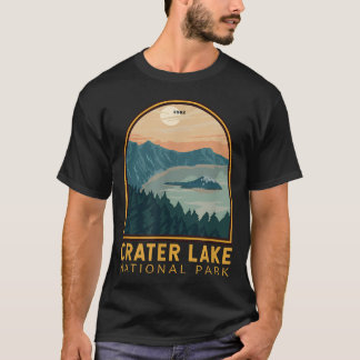 Camiseta Parque Nacional Crater Lake Vintage