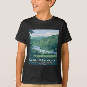 Camiseta Parque Nacional Cuyahoga Valley Camping Vintage Ho