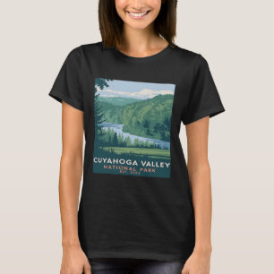 Camiseta Parque Nacional Cuyahoga Valley Camping Vintage Ho