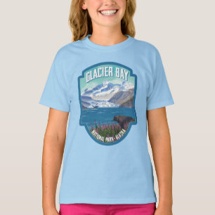 Camiseta Parque Nacional da Baía de Glacier