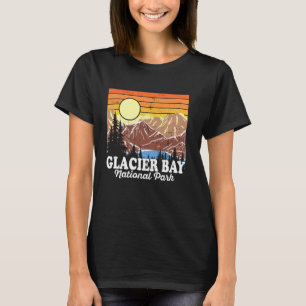 Camiseta Parque Nacional da Baía de Glacier Vintage Souveni
