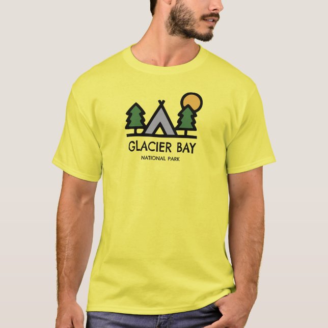 Camiseta Parque Nacional da Baía dos Glaciares (Frente)