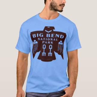 Camiseta Parque Nacional da Big Bend do Pássaro Americano N