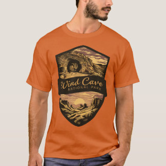 Camiseta Parque Nacional da Caverna Eólica EUA