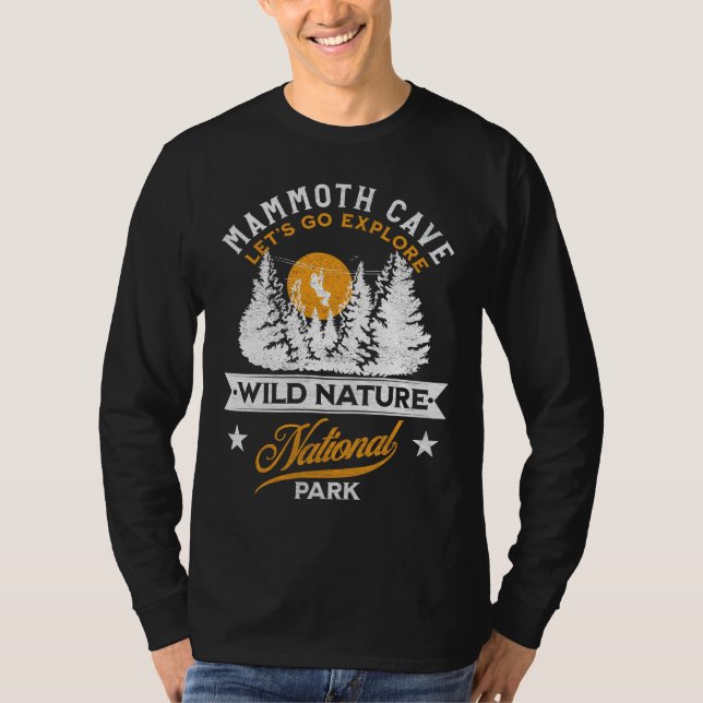 Camiseta Parque Nacional da Caverna Mammoth (Frente)
