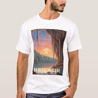 Camiseta parque nacional da caverna mamute