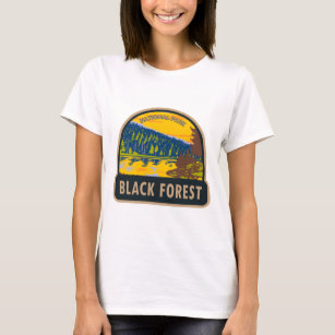 Camiseta Parque Nacional da Floresta Negra, Alemanha Vintag