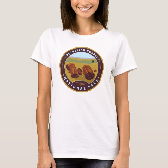 Camiseta Parque Nacional da Floresta Petrificada (Frente)