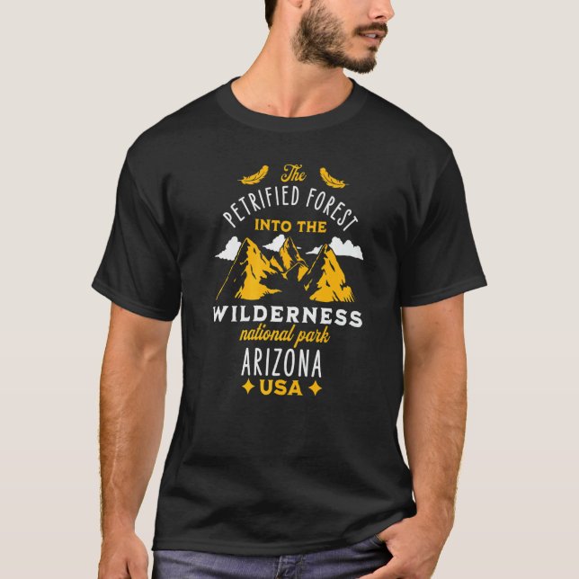 Camiseta Parque Nacional da Floresta Petrificada (Frente)