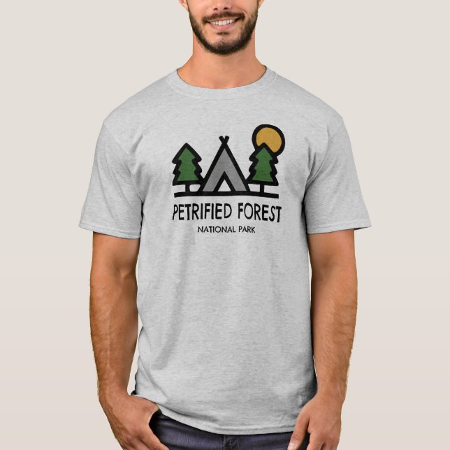 Camiseta Parque Nacional da Floresta Petrificada (Frente)