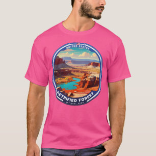 Camiseta Parque Nacional da Floresta Petrificada Usa