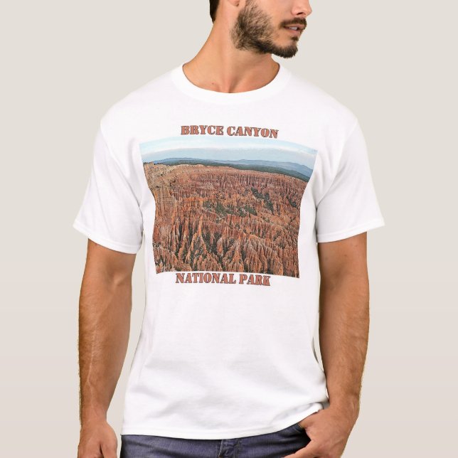 Camiseta Parque nacional da garganta de Bryce (Frente)