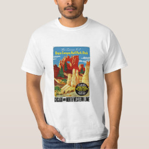 Camiseta Parque nacional da garganta de Bryce