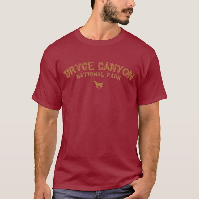 Camiseta Parque nacional da garganta de Bryce (Frente)