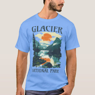 Camiseta Parque Nacional da Geleira família