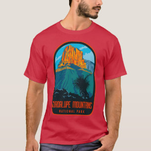 Camiseta Parque nacional da Guadalupe, Retro 1