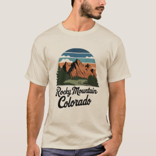 Camiseta Parque Nacional da Montanha Rochosa