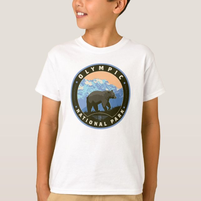 Camiseta Parque Nacional da olimpiadas (Frente)