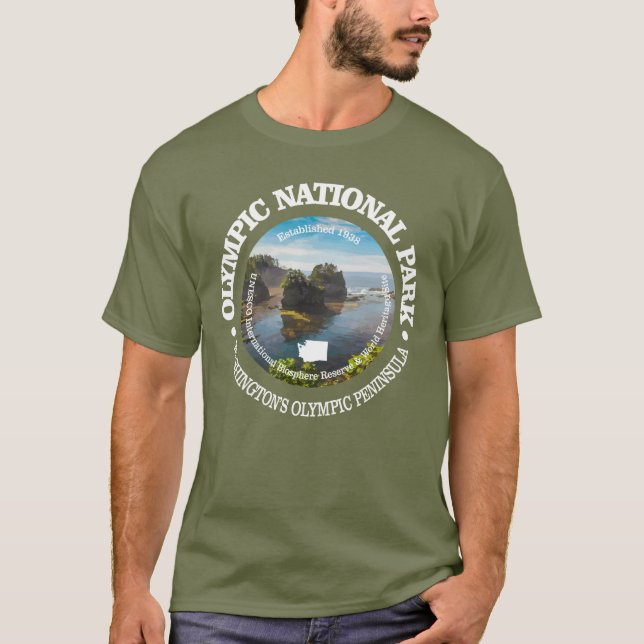 Camiseta Parque Nacional da olimpiadas (Frente)