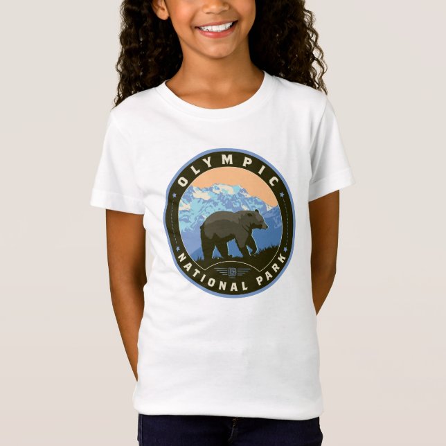 Camiseta Parque Nacional da olimpiadas (Frente)