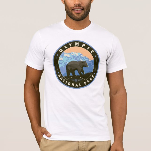 Camiseta Parque Nacional da olimpiadas (Frente)