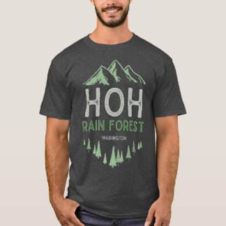 Camiseta Parque Nacional da Olimpiadas Washington da Flores