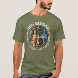 Camiseta Parque nacional da sequóia vermelha