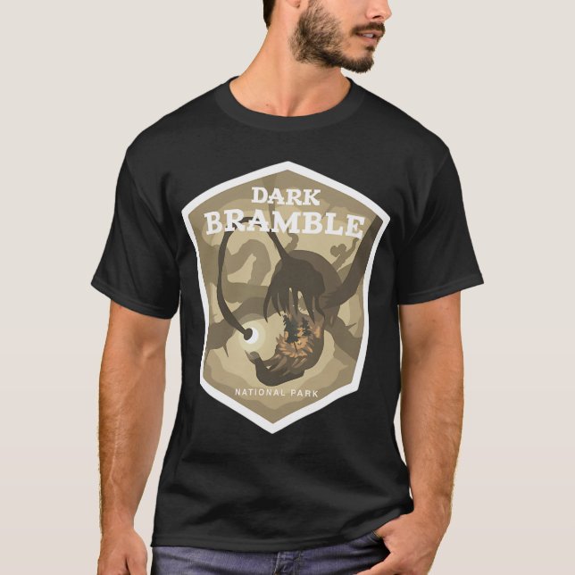 Camiseta Parque Nacional Dark Bramble (Frente)