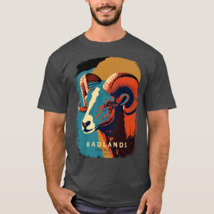 Camiseta Parque Nacional das Badlands 1