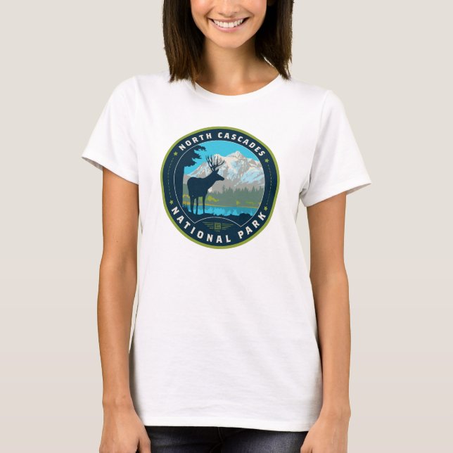 Camiseta Parque Nacional das Cascades do Norte (Frente)