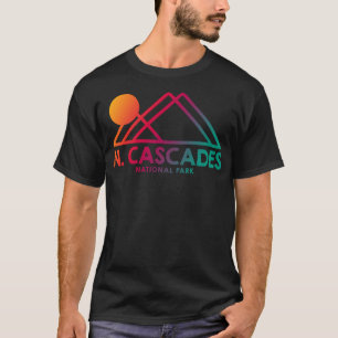 Camiseta Parque Nacional das Cascades Norte Washington Souv