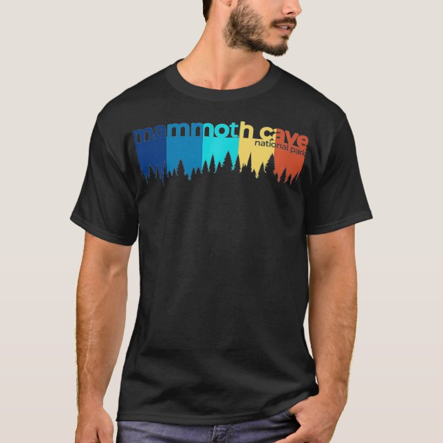 Camiseta Parque Nacional das Cavernas de Mammoth Kentucky O (Frente)