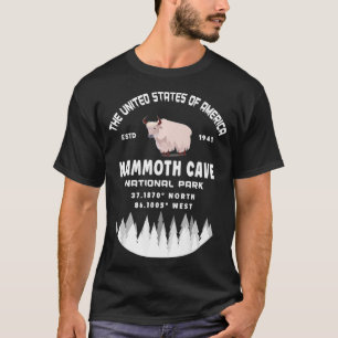 Camiseta Parque Nacional das Cavernas de Mammoth Kentucky S