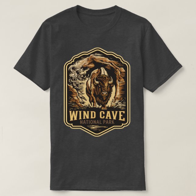 Camiseta Parque Nacional das Cavernas Eólicas, Majexpressas (Frente do Design)