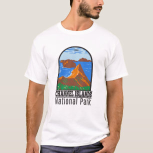 Camiseta Parque Nacional das Ilhas do Canal California Vint