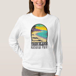 Camiseta Parque Nacional das Ilhas Virgens - Baía de Trunk