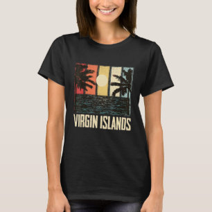 Camiseta Parque Nacional das Ilhas Virgens John rua Souveni
