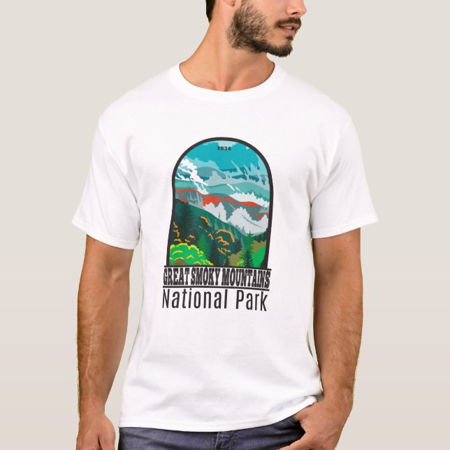 Camiseta Parque Nacional das Montanhas do Enfumaçado excele (Frente)