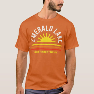 Camiseta Parque Nacional das Montanhas Emerald Lake Rocky S