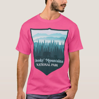 Camiseta Parque Nacional das Montanhas enfumaçados